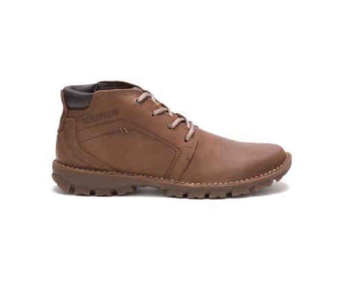 Botas Cuero Caterpillar Transform 2.0 Hombre Beige Oscuro | Argentina XWNOR-0521