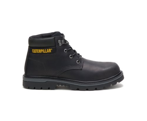 Botas De Trabajo Caterpillar Outbase Steel Puntera Hombre Negras | Argentina TRXAN-8309