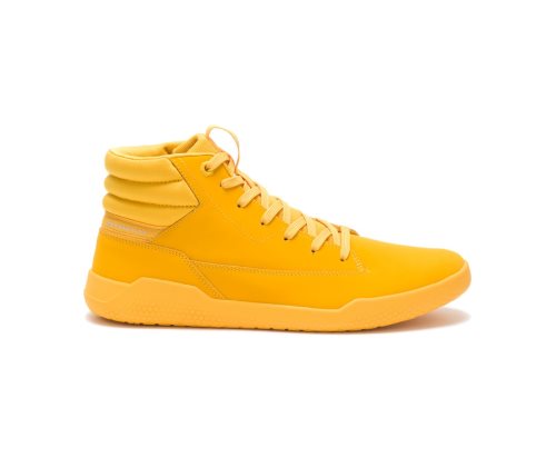 Zapatillas Caterpillar CODE Hex Hi Mujer Amarillo | Argentina IKDGC-0389