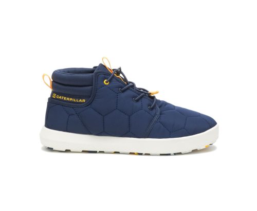 Zapatillas Caterpillar CODE Scout Mid Hombre Azules | Argentina EFACO-1698