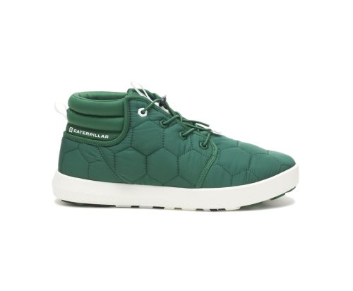 Zapatillas Caterpillar CODE Scout Mid Hombre Verde | Argentina SJBLU-5201