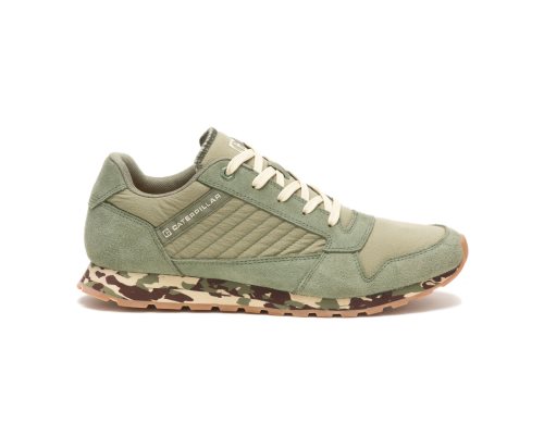 Zapatillas Caterpillar CODE Ventura Hombre Verde Oscuro | Argentina CBMYU-2390