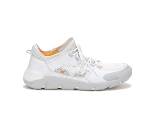 Zapatillas Caterpillar Crail Hombre Blancas | Argentina VRUWI-5421