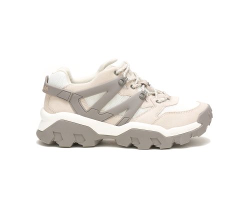 Zapatillas Caterpillar Reactor Hombre Blancas | Argentina COMXK-1067