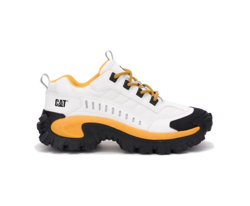 Zapatos Casuales Caterpillar Intruder Hombre White/Yellow | Argentina UYGPH-8690