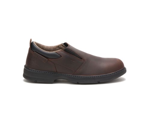 Zapatos De Trabajo Caterpillar Conclude Steel Puntera Hombre Marrones Oscuro | Argentina RHOWT-2684