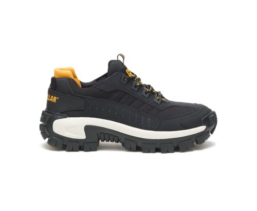 Zapatos De Trabajo Caterpillar Invader Steel Puntera Hombre Black/Brown | Argentina ETKPG-7403