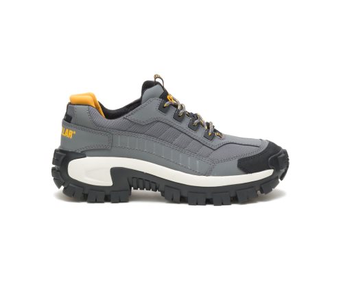 Zapatos De Trabajo Caterpillar Invader Steel Puntera Hombre Gris | Argentina NKYHG-1680